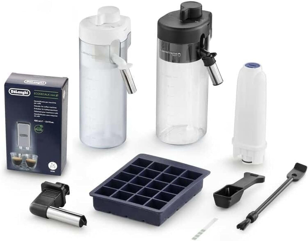 De'Longhi Eletta Explore Cold Brew ECAM450.65.S, Barista Coffee Machine with LatteCrema Hot & Cold, Espresso Machine, Fully Automatic Coffee Machine, Cold Extraction, Touch Display, Silver
