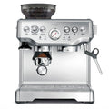 Sage The Barista Express, Kaffeemaschine, Gebürsteter Edelstahl | Kaffeemaschine mit manuellem Milchaufschäumer & Mahlwerk, Automatisches Mahlen, individueller Milchschaum