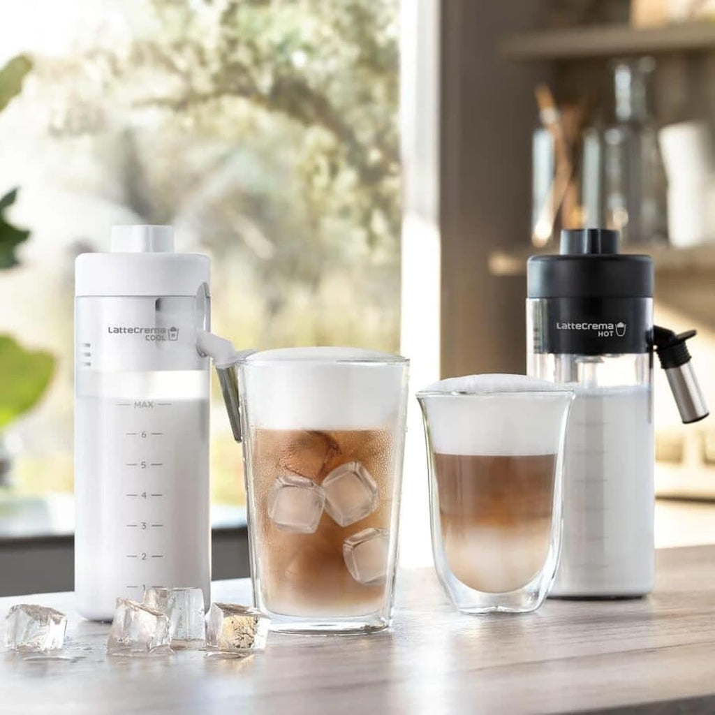 De'Longhi Eletta Explore Cold Brew ECAM450.65.S, Barista Coffee Machine with LatteCrema Hot & Cold, Espresso Machine, Fully Automatic Coffee Machine, Cold Extraction, Touch Display, Silver