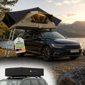 Juskys Autodachzelt Lago - Robuste Konstruktion, wasserabweisend & UV-Schutz, Autodachzelt, Camping, LED-Beleuchtung